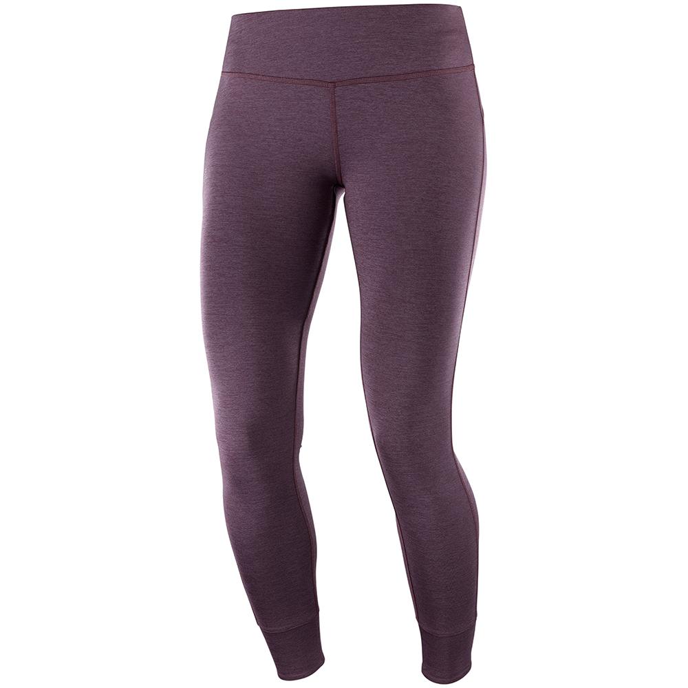 Salomon Israel COMET TECH LEG W - Womens Tights - Purple (JTNA-18029)